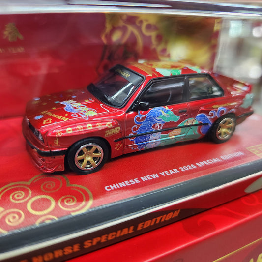 INNO64 - BMW Rocket Bunny (e30) '2026 Chinese Year of the Horse' - 1:64 Scale