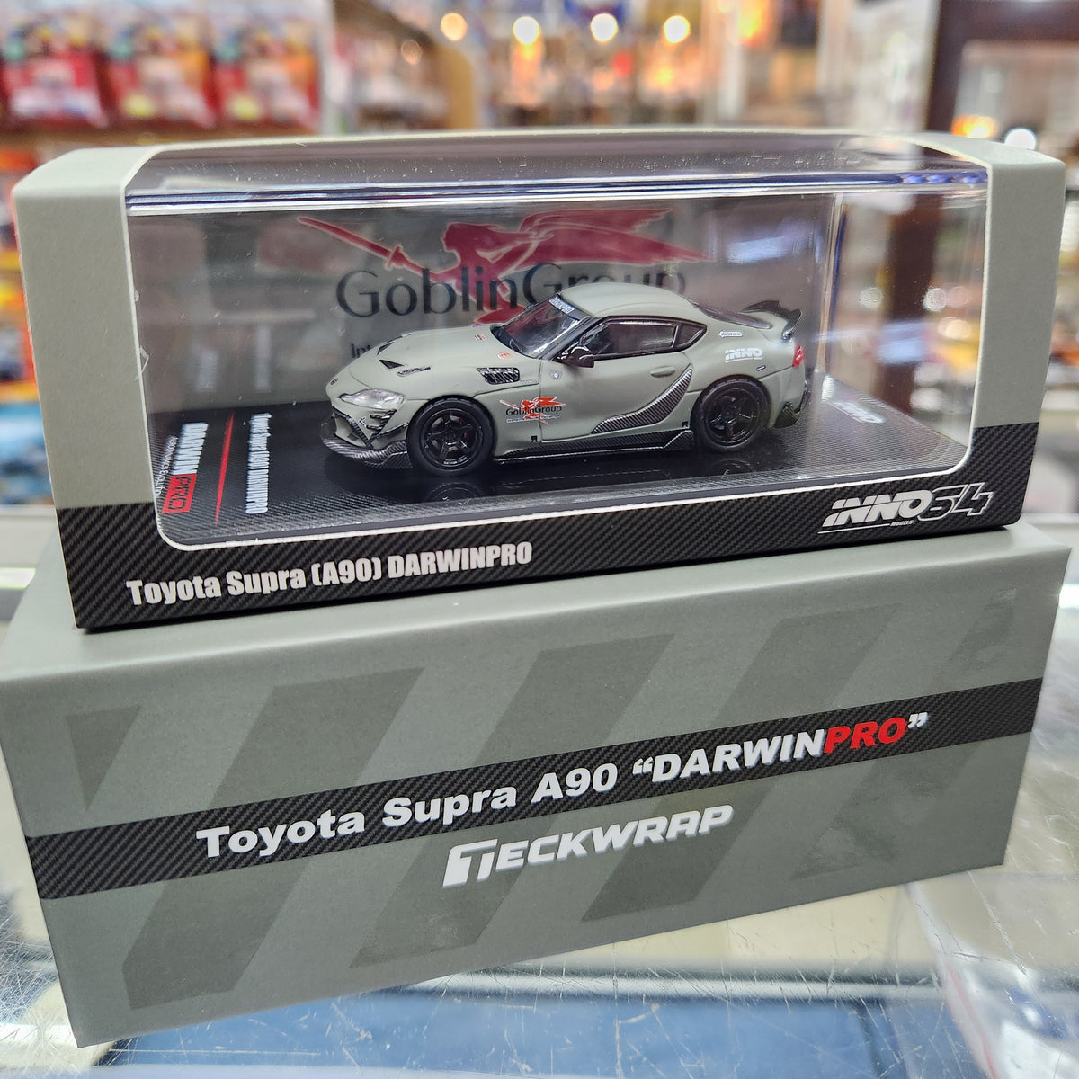 INNO64 - Toyota Supra (A90) 'Darwin Pro' (Matt Green) - 1:64 Scale