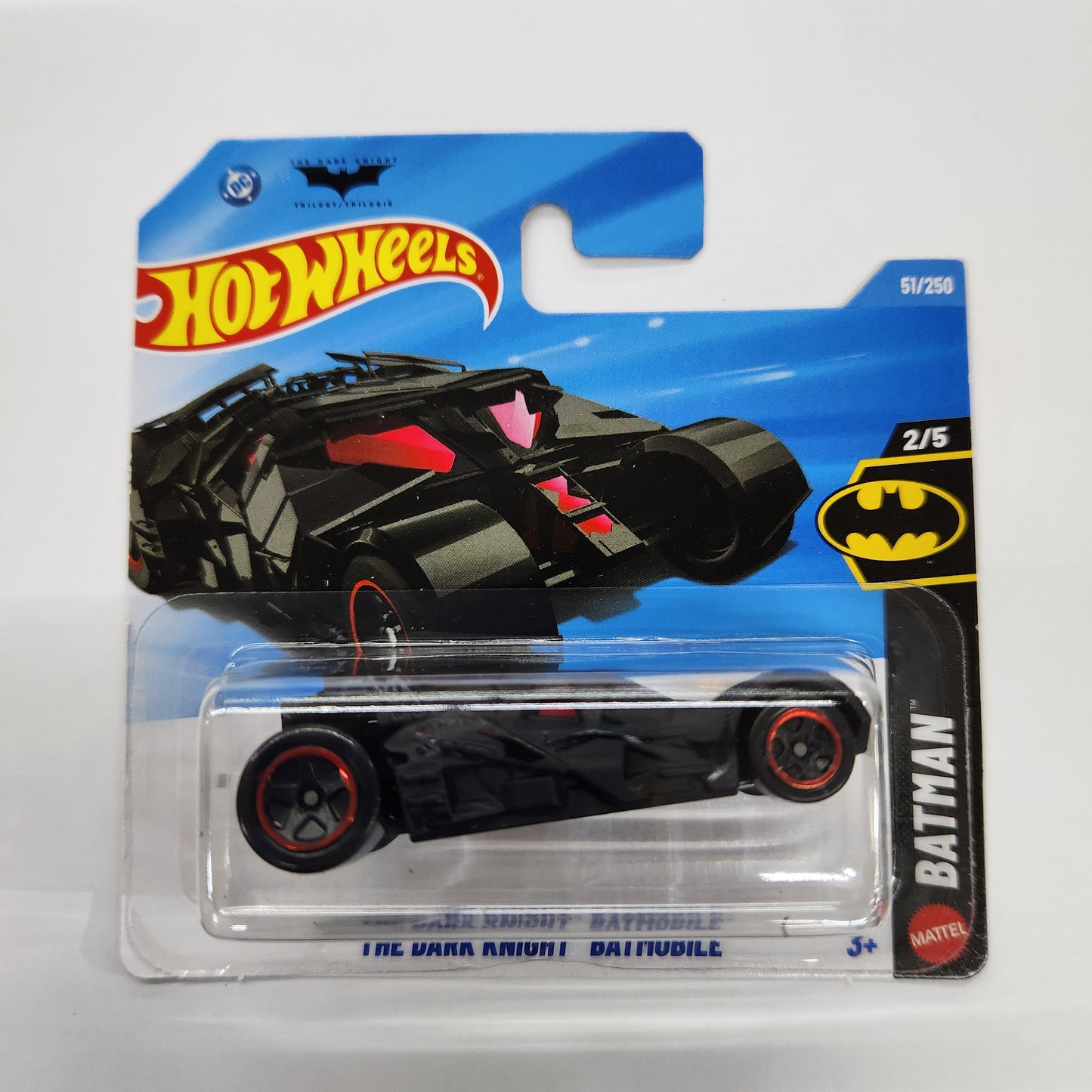 Hot Wheels - The Dark Knight Batmobile - Short Card
