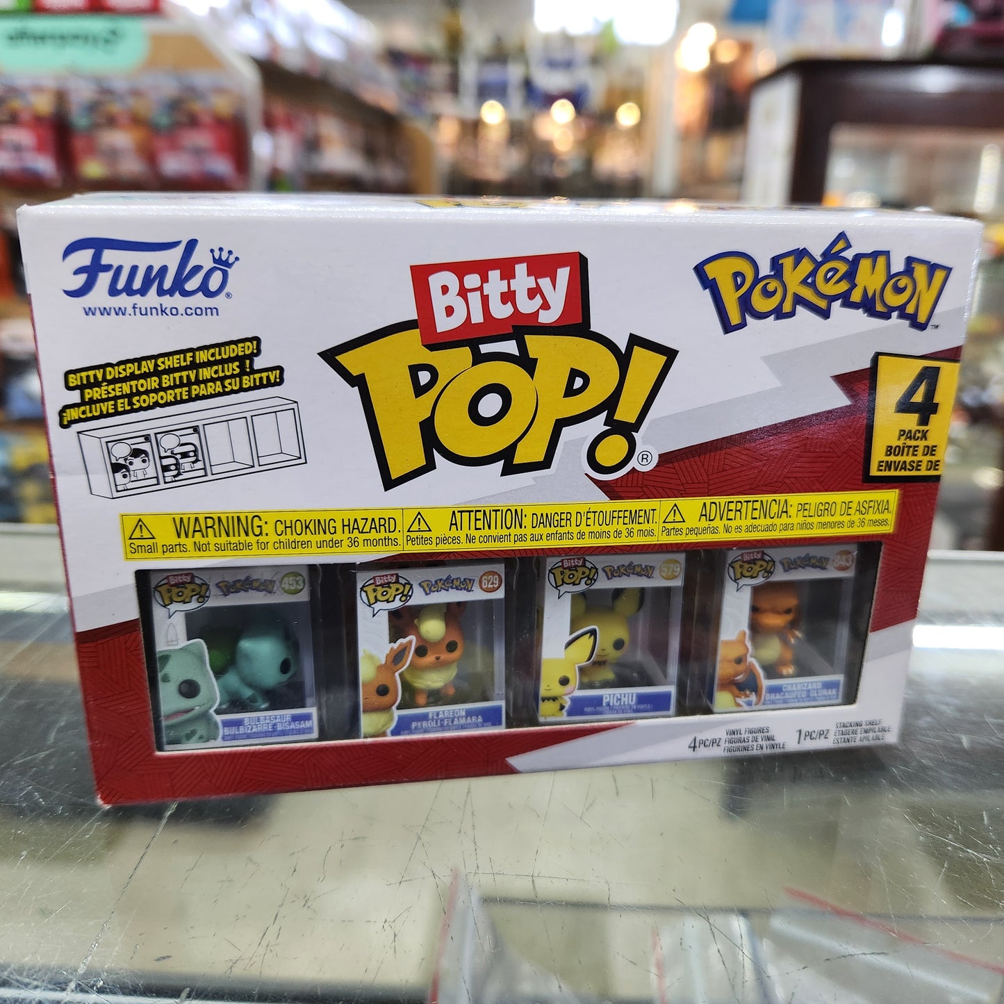 Pokemon - Bulbasaur Bitty Pop! (4 Pack)
