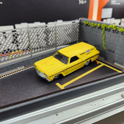 Diorama - Street Parking Lot (Single Carpark) - 1:64 Scale
