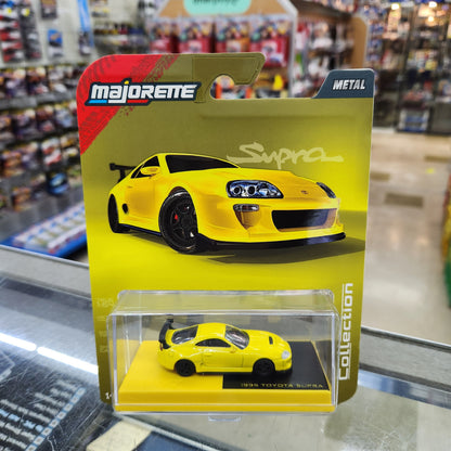 Majorette - Collection Series (Wave 5) - 1995 Toyota Supra (Yellow) - 1:64 Scale