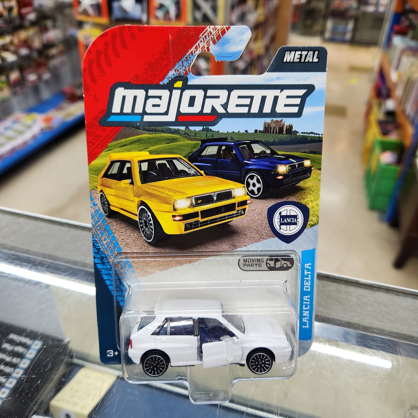 Majorette - Lancia Delta Integrale (White) - 1:64 Scale