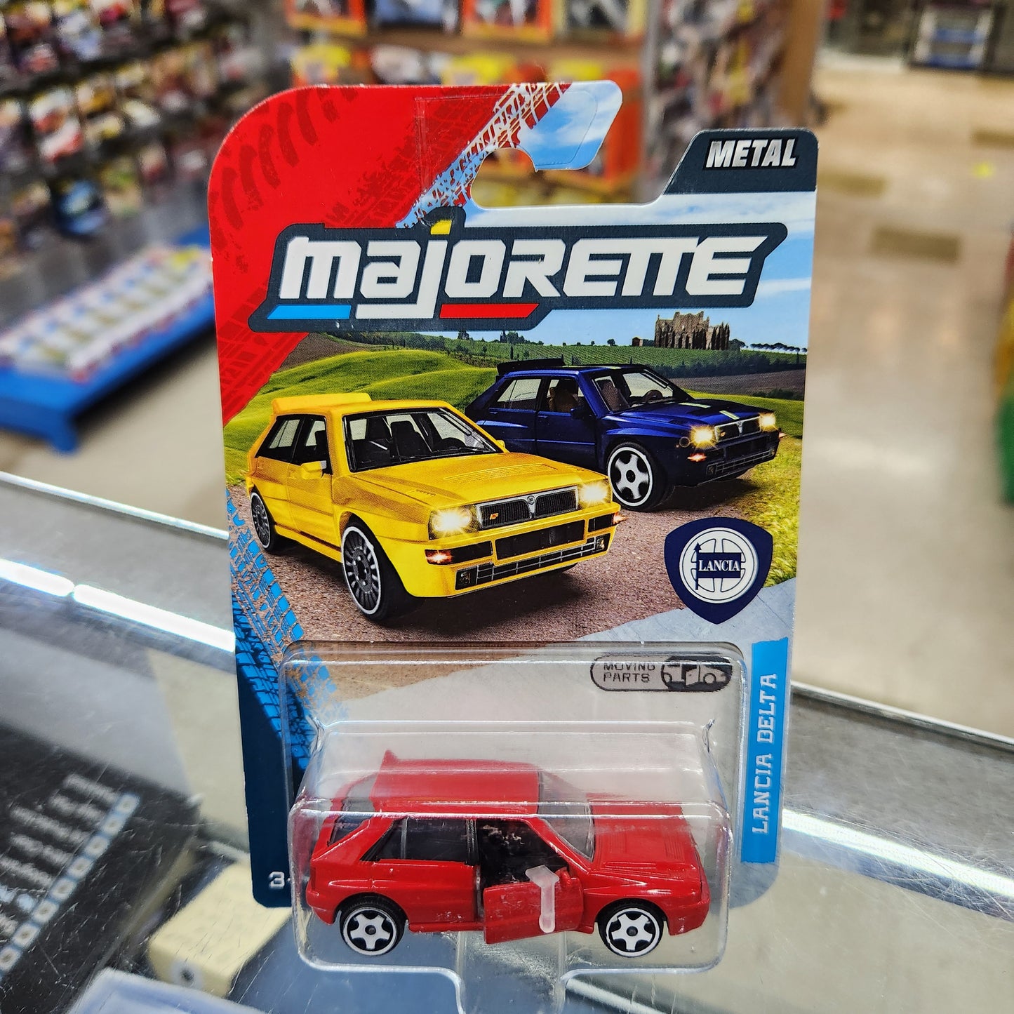 Majorette - Lancia Delta Integrale (Red) - 1:64 Scale
