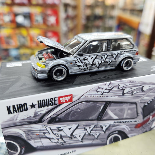 MiniGT - Honda Civic (EF) Kaido Manga V1 - 1:64 Scale