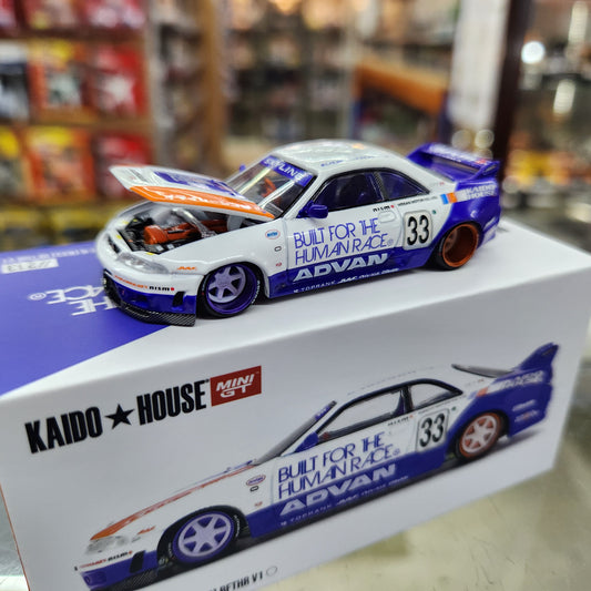 MiniGT - Nissan Skyline GT-R (R33) 'BFTHR' Kaido House - 1:64 Scale