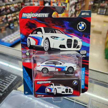 Majorette - BMW Deluxe Cars - BMW M3 (Red/White/Blue) - 1:64 Scale