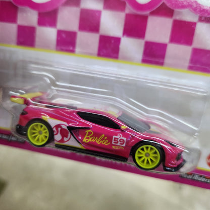 Hot Wheels Premium - Pop Culture (2024 Mix 5) - Barbie '65 Corvette C8.R