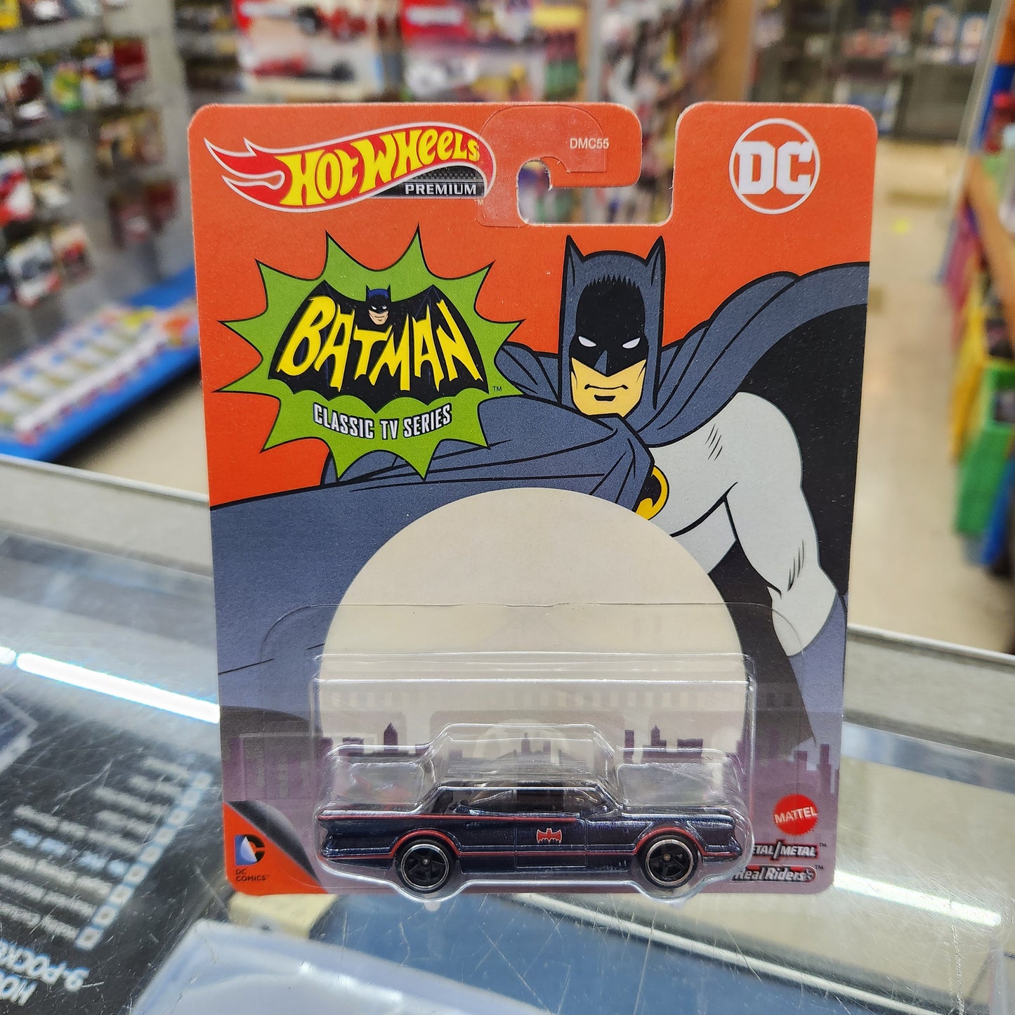 Hot Wheels Premium - Pop Culture (2022 Retro Entertainment) - TV Series Batmobile 'Batman'
