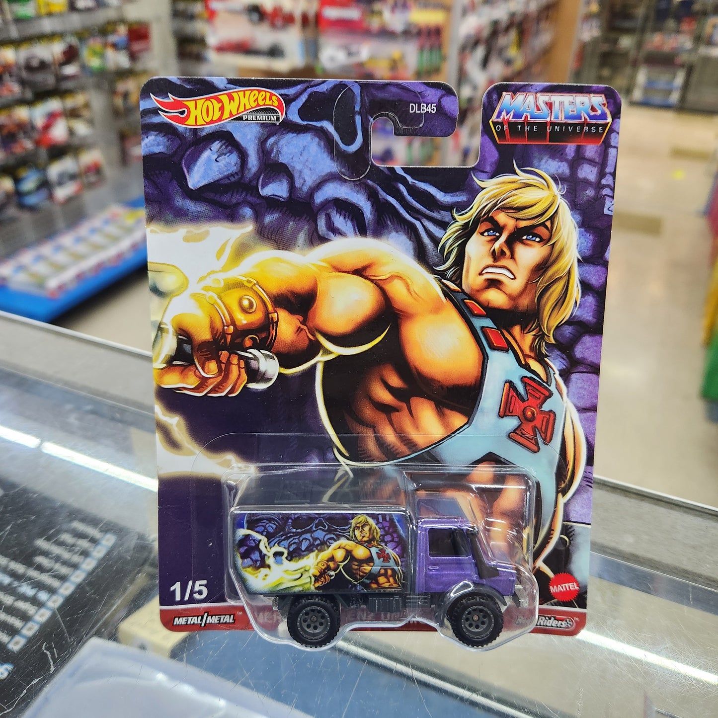 Hot Wheels Premium - Pop Culture (2021 Retro Entertainment) - Mercedes-Benz Unimog 'MOTU He-Man'