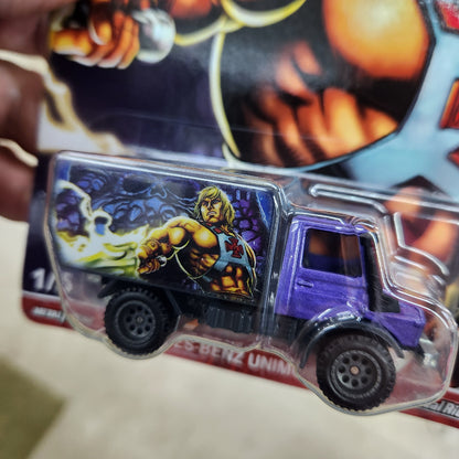 Hot Wheels Premium - Pop Culture (2021 Retro Entertainment) - Mercedes-Benz Unimog 'MOTU He-Man'