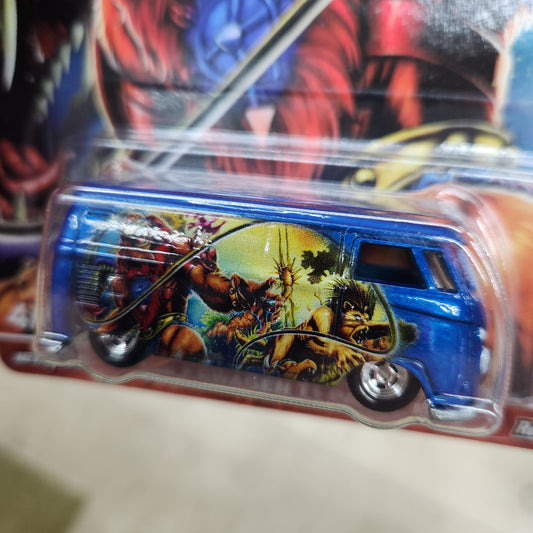 Hot Wheels Premium - Pop Culture (2021 Retro Entertainment) - VW T1 Panel Bus 'MOTU Beast Man'