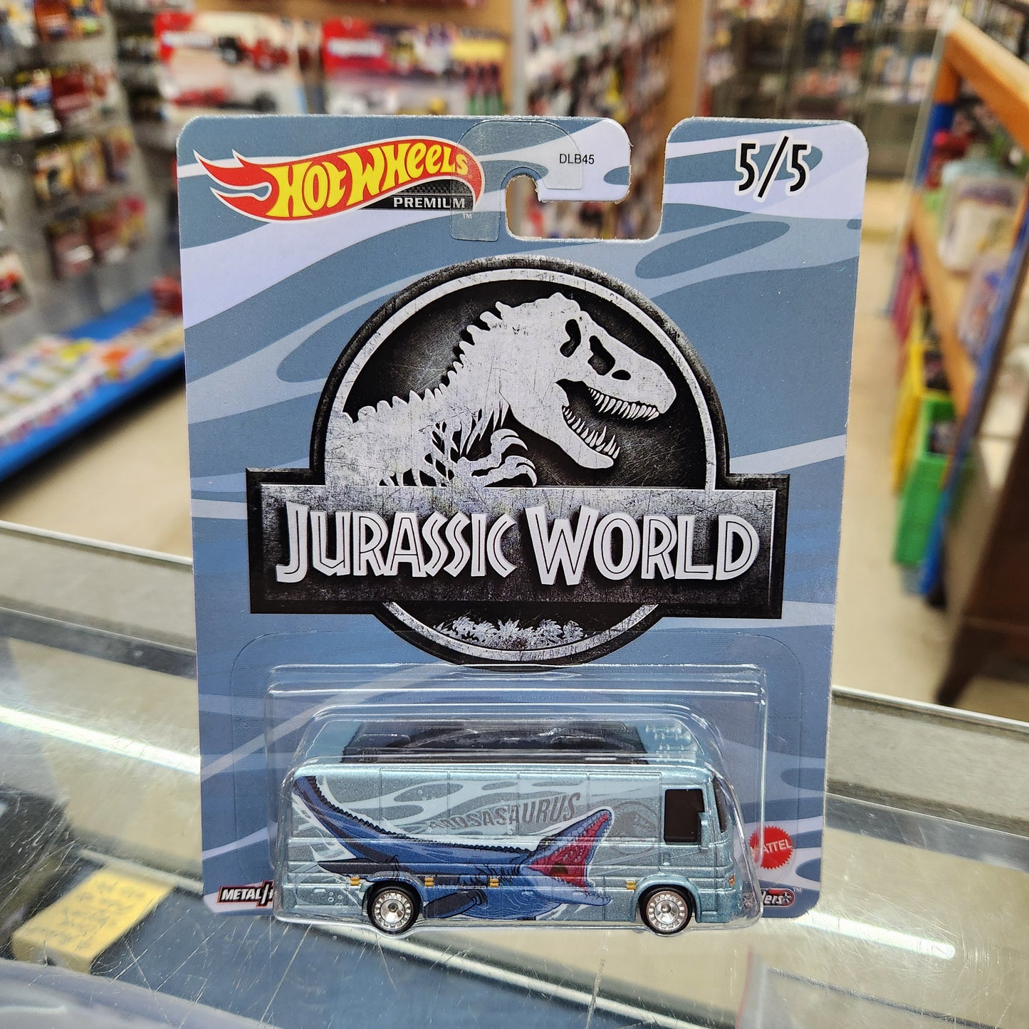 Hot Wheels Premium - Pop Culture (2022) - Jurassic World 'HW Tour Bus'