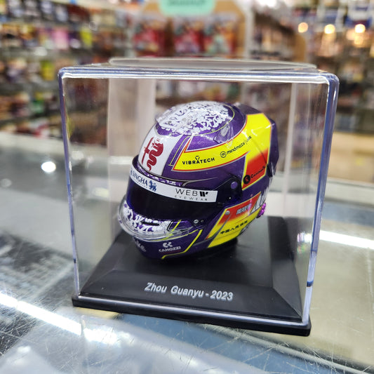 Spark Helmets - Alfa Romeo Formula 1 F1 Team - Zhou Guanyu (2023 Season) - 1:5 Scale