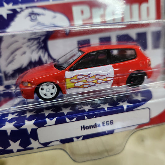 Tarmac Works - Honda Civic (EG6) 'New York Sunshine' - 1:64 Scale