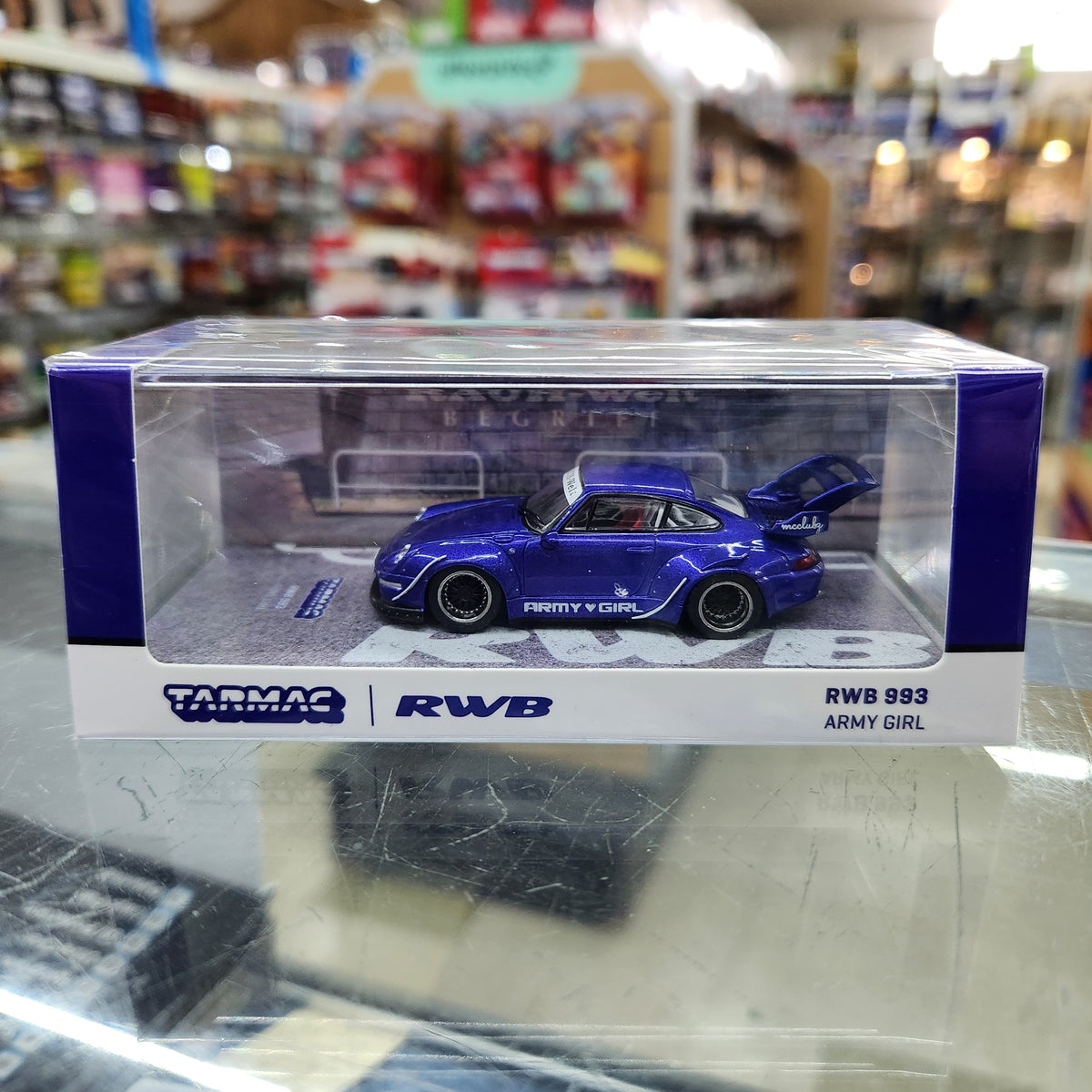 Tarmac Works - Porsche RWB 993 'Army Girl' - 1:64 Scale