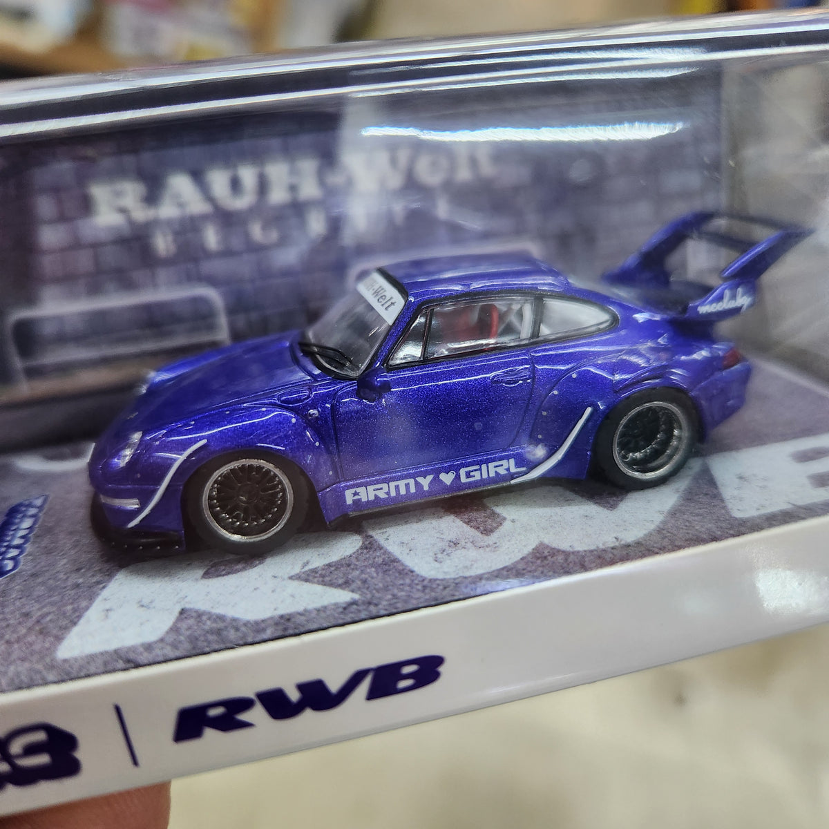 Tarmac Works - Porsche RWB 993 'Army Girl' - 1:64 Scale