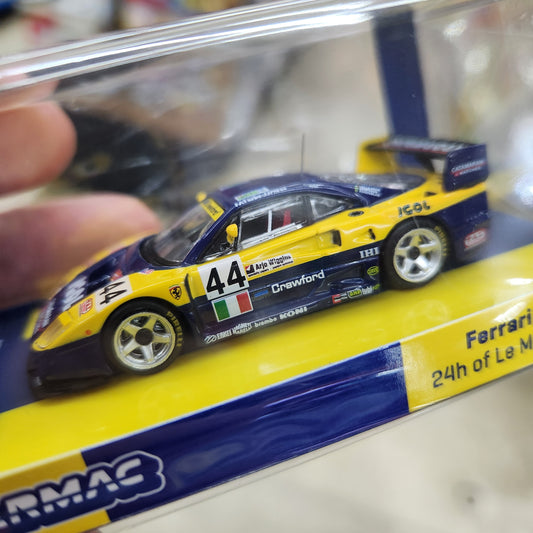 Tarmac Works - Ferrari F40 GTE - 1996 24hr Le Mans #44 - 1:64 Scale