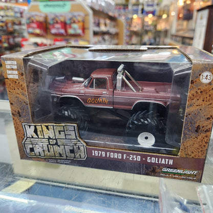Greenlight - Kings of Crunch Monster Trucks (Series 2) - 1979 Ford F-250 'Goliath' - 1:43 Scale