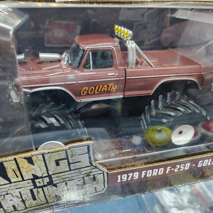 Greenlight - Kings of Crunch Monster Trucks (Series 2) - 1979 Ford F-250 'Goliath' - 1:43 Scale