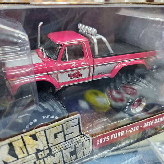 Greenlight - Kings of Crunch Monster Trucks (Series 3) - 1975 Ford F-250 'Jeff Dane's King Kong' - 1:43 Scale