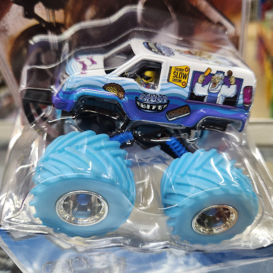 Johnny Lightning - Monster Truck - 'Frost Bite' (Blue Wheels) - 1:43 Scale
