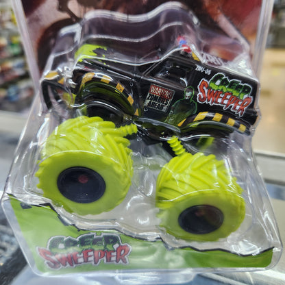 Johnny Lightning - Monster Truck - 'Creep Sweeper' (Lime Wheels) - 1:43 Scale