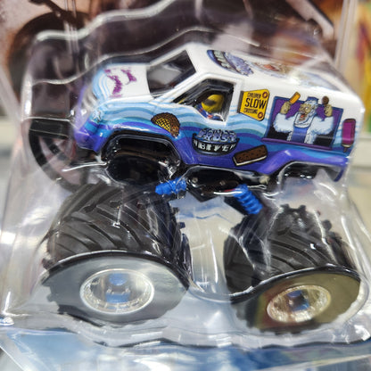 Johnny Lightning - Monster Truck - 'Frost Bite' (Black Wheels) - 1:43 Scale