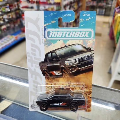 Matchbox - Japan Originals (2026) - 2018 Toyota Hilux (Black) -1 :64 Scale