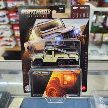 Matchbox - 'Matchbox: The Movie' - Land Rover 6 x 6 - Collector Series