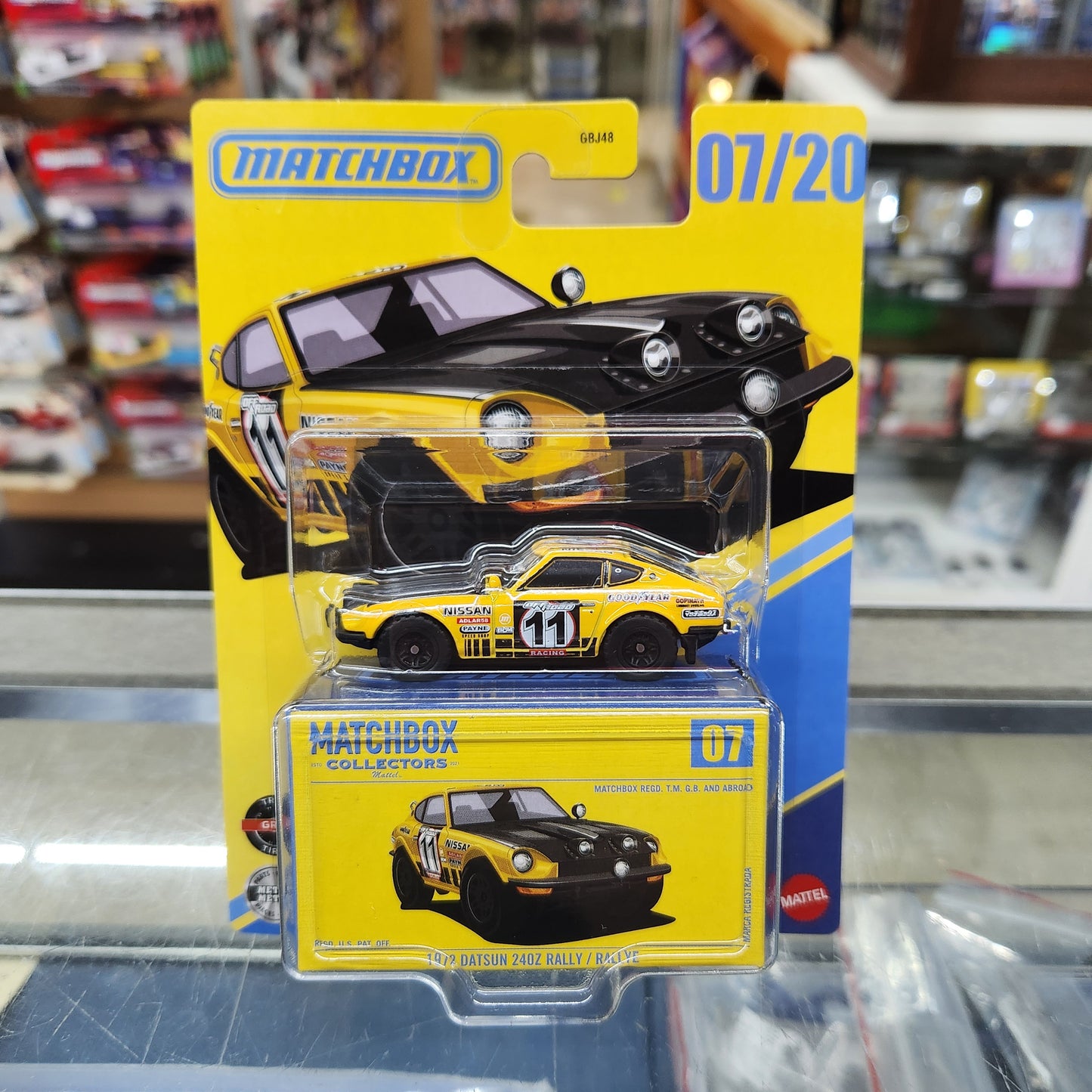 Matchbox Collector Series - 1972 Datsun 240Z Rally - 1:64 Scale