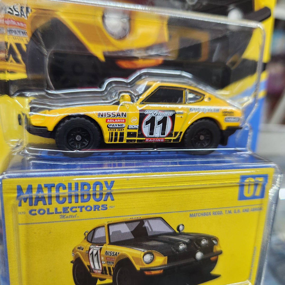 Matchbox Collector Series - 1972 Datsun 240Z Rally - 1:64 Scale