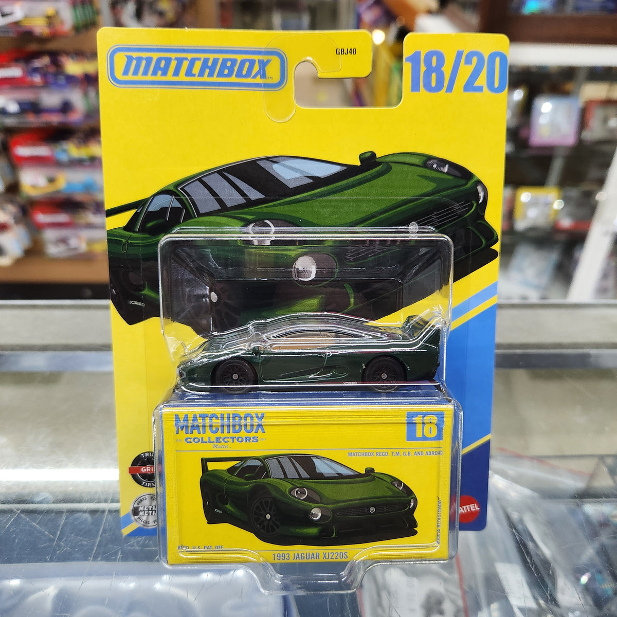 Matchbox Collector Series - 1993 Jaguar XJ220S (Racing Green) - 1:64 Scale