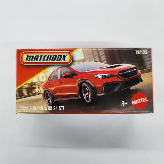 Matchbox - 2026 Power Grabs - 2024 Subaru WRX S4 STI (Red)