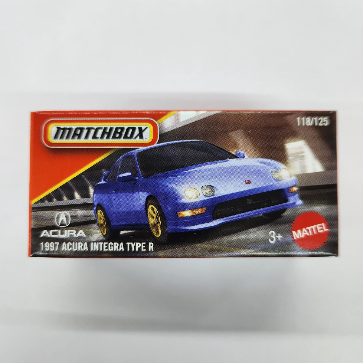 Matchbox - 2026 Power Grabs - 1997 Acura (Honda) Integra Type R (Blue)