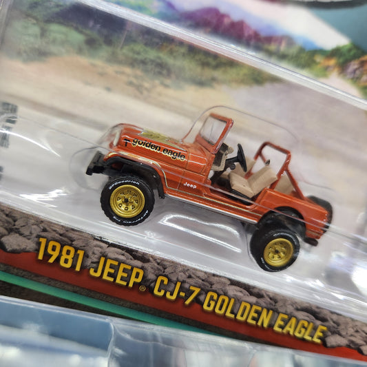 Greenlight - All-Terrain Series 13 - 1981 Jeep CJ-7 Golden Eagle