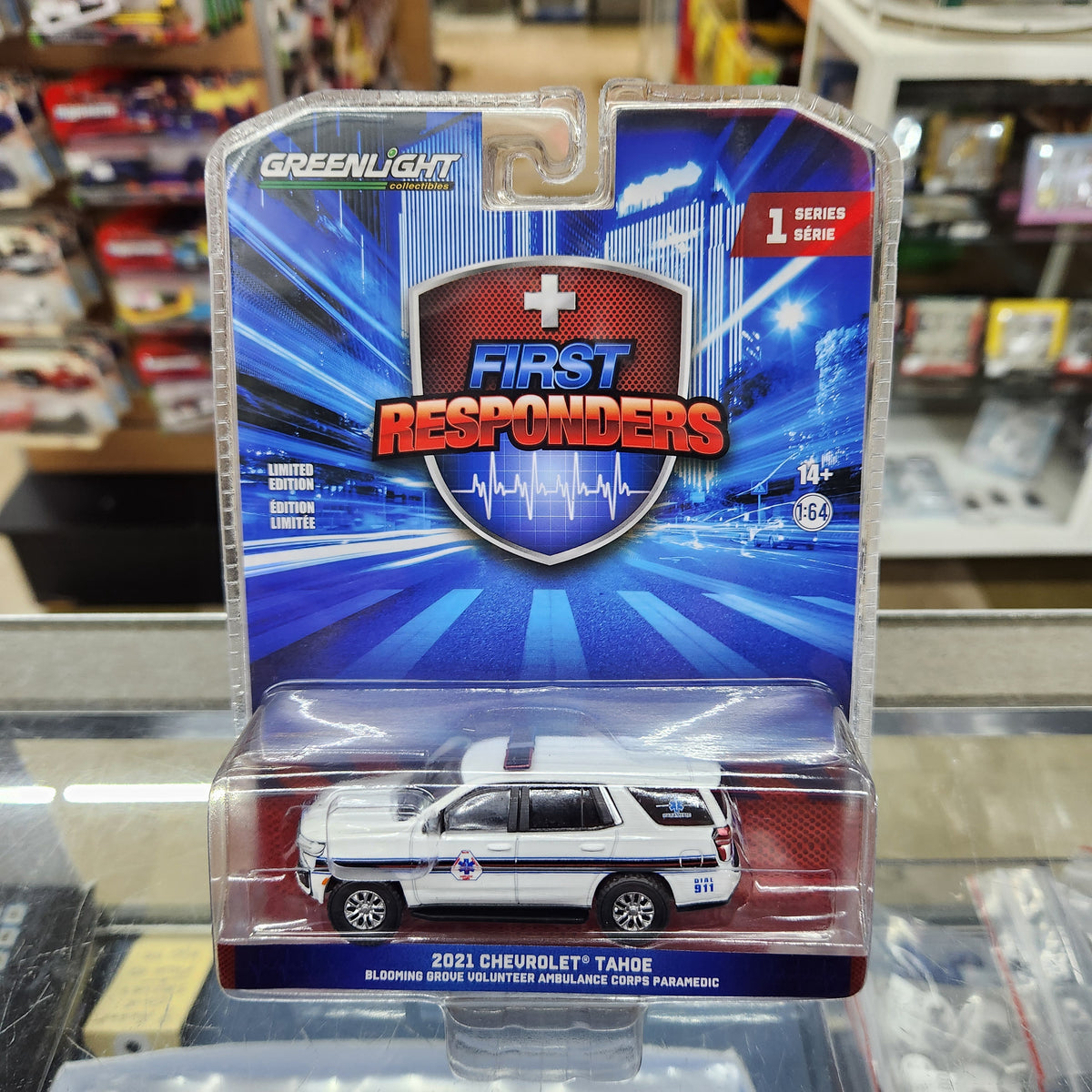 Greenlight - First Responders Series 1 - 2021 Chevrolet Tahoe 'Blooming Grove Volunteer'