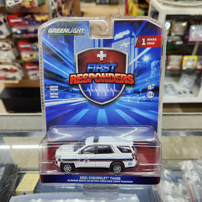 Greenlight - First Responders Series 1 - 2021 Chevrolet Tahoe 'Blooming Grove Volunteer'