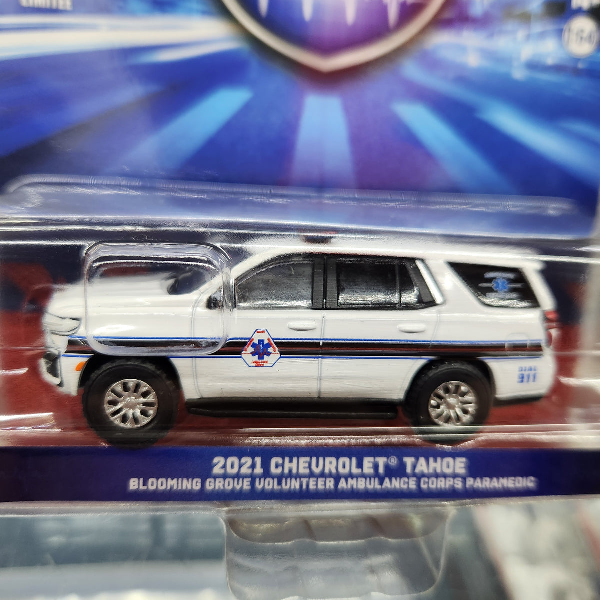 Greenlight - First Responders Series 1 - 2021 Chevrolet Tahoe 'Blooming Grove Volunteer'