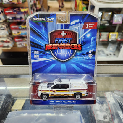 Greenlight - First Responders Series 1 - 2020 Chevrolet Silverado 'Narberth Ambulance'