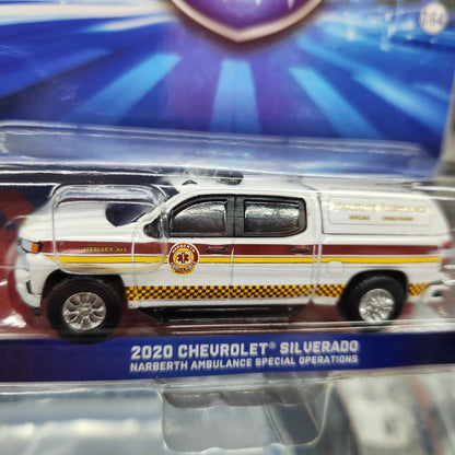 Greenlight - First Responders Series 1 - 2020 Chevrolet Silverado 'Narberth Ambulance'