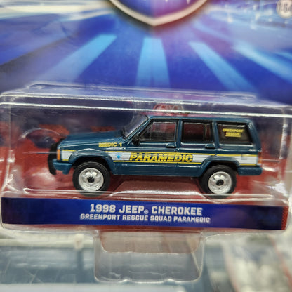 Greenlight - First Responders Series 1 - 1998 Jeep Cherokee 'Greenport Rescue'