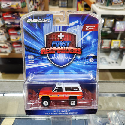 Greenlight - First Responders Series 2 - 1987 GMC Jimmy 'City of New York Fire Dept.'