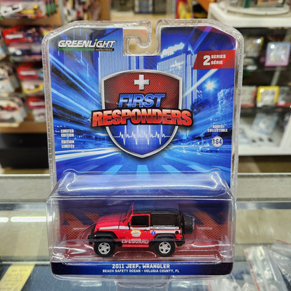Greenlight - First Responders Series 2 - 2011 Jeep Wrangler 'Beach Safety'