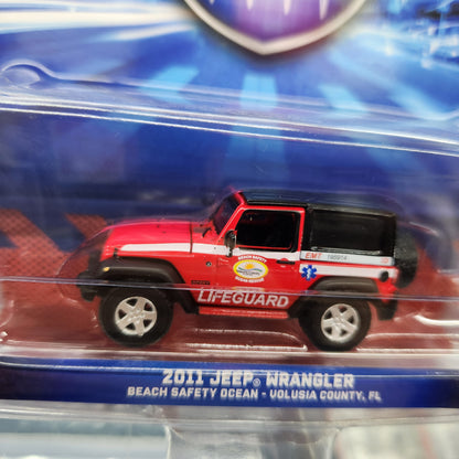 Greenlight - First Responders Series 2 - 2011 Jeep Wrangler 'Beach Safety'