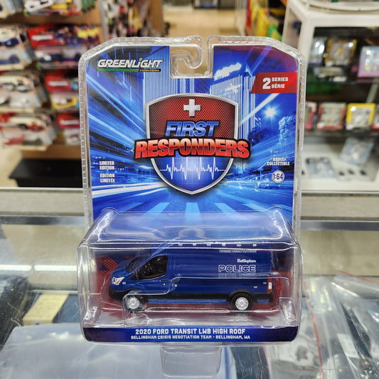 Greenlight - First Responders Series 2 - 2020 Ford Transit LWB High Roof 'Bellingham Crisis Team'