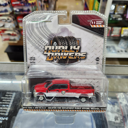 Greenlight - Dually Drivers Series 11 - 2019 Ford F-350 Dually 'Houston Fire Department'