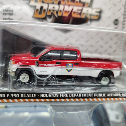 Greenlight - Dually Drivers Series 11 - 2019 Ford F-350 Dually 'Houston Fire Department'