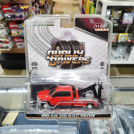 Greenlight - Dually Drivers Series 11 - 2022 RAM 3500 Dually Wrecker