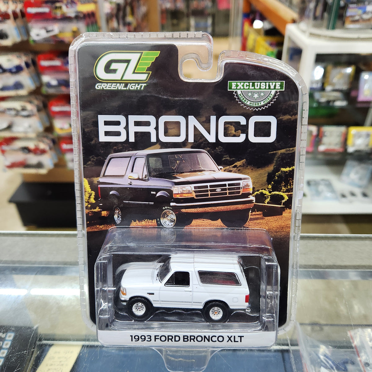 Greenlight - 1993 Ford Bronco XLT 'OJ Simpson' (White) - 1:64 Scale